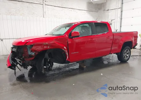 2016 Chevrolet Colorado Z71 from USA, damaged, VIN 1GCGTDE38G1356412